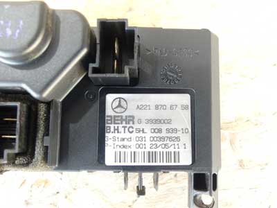 Mercedes AC Heater Blower Motor Resistor A2218706758 C216 W221 CL550 S550 S CL Class7